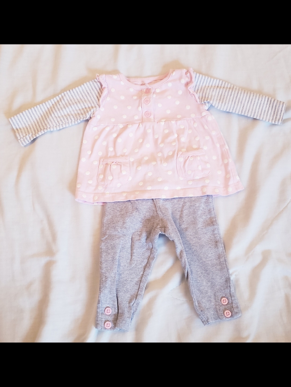 6 Month Girls Carter's Outfit
